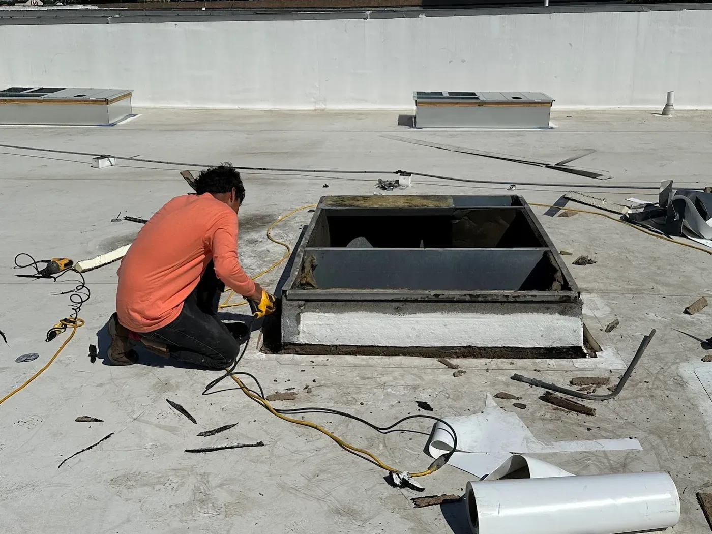 Commercial Membrane Puncture Repair in Mesquite, TX
