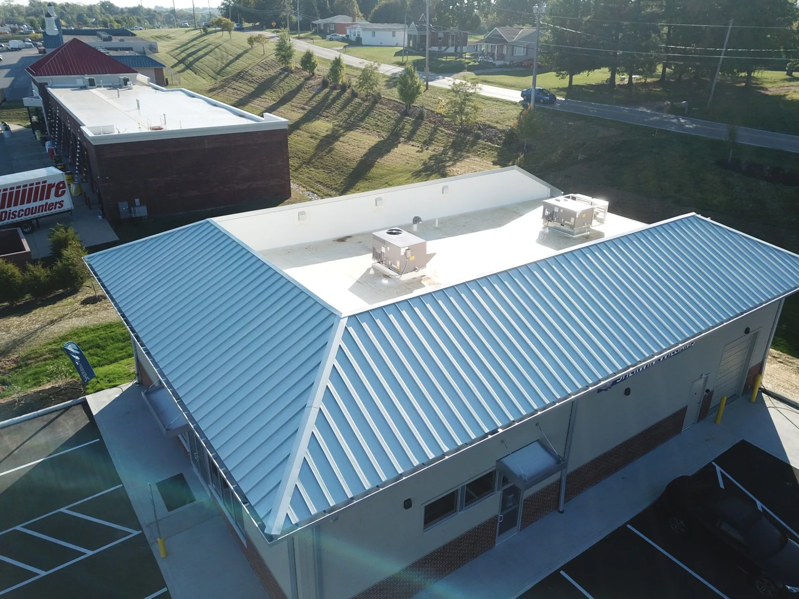 Commercial Ponding Water Roof Repair in Mesquite, TX