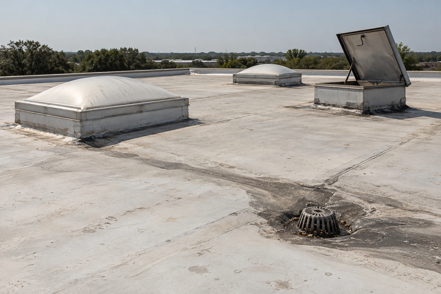 Commercial Roofing in South Garland Avenue, Garland, TX