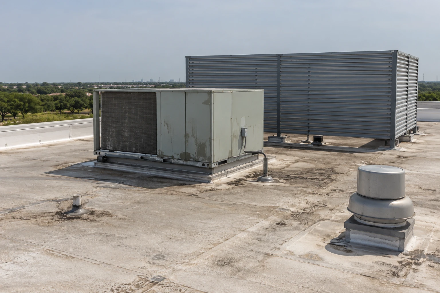Commercial Roofing in the Spradley Farms Area, Mesquite, TX