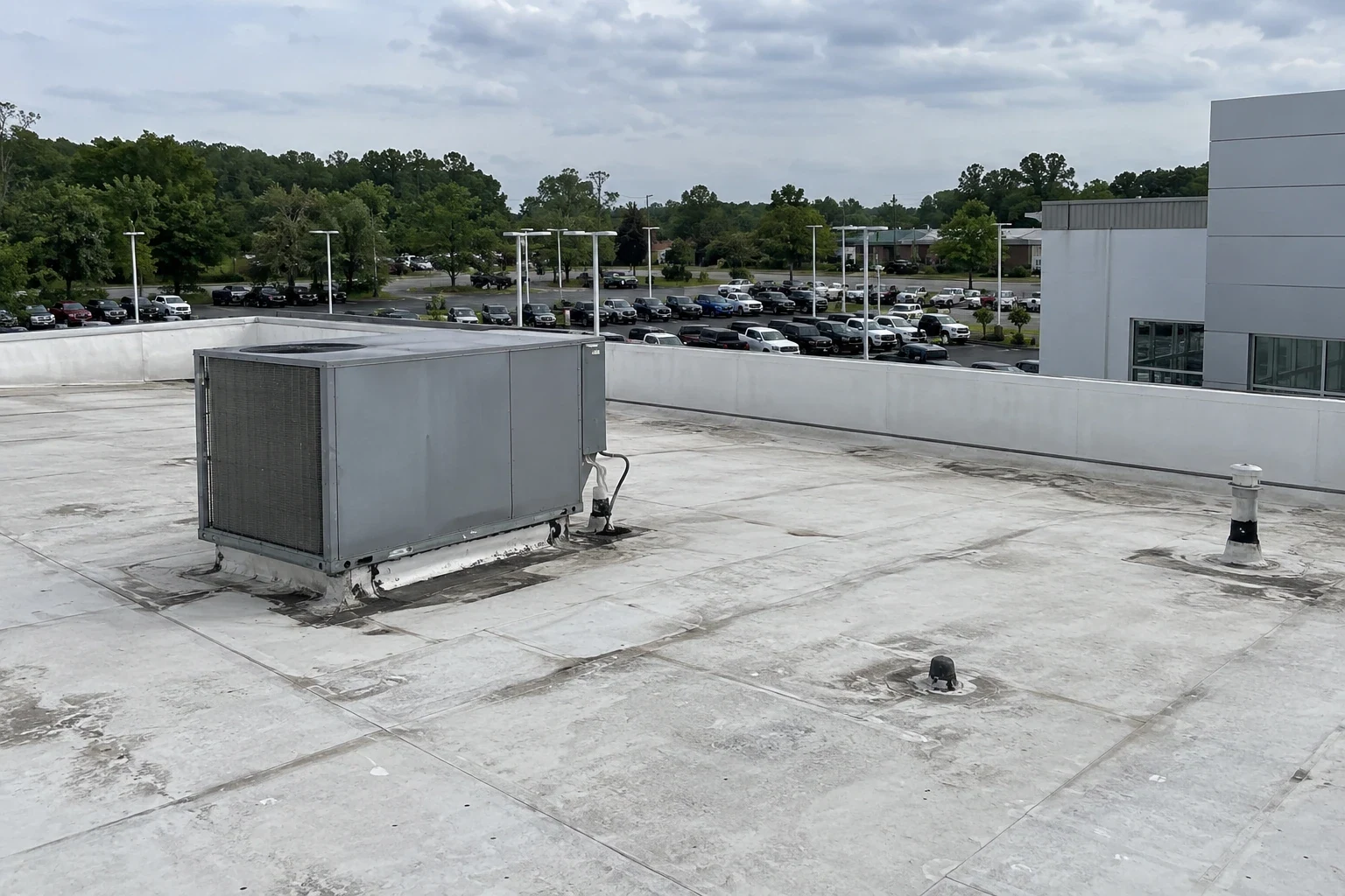 Auto Dealership Roofing in Mesquite, TX