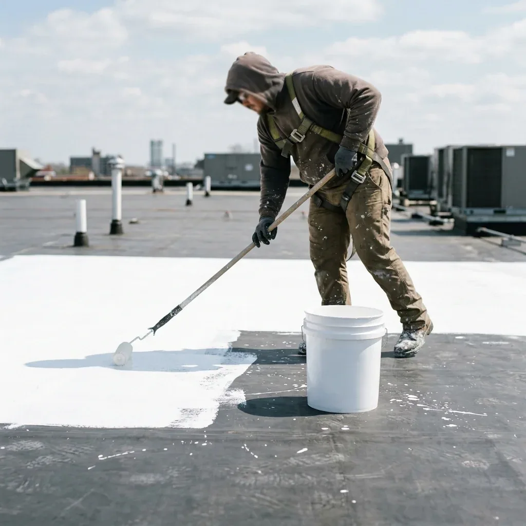 Commercial Acrylic Roof Coatings in Mesquite, TX