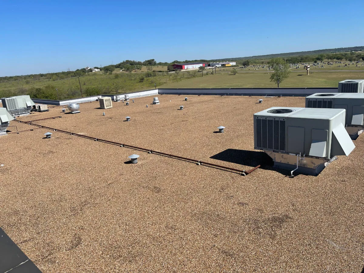 Commercial Built-Up Roofing in Mesquite, TX