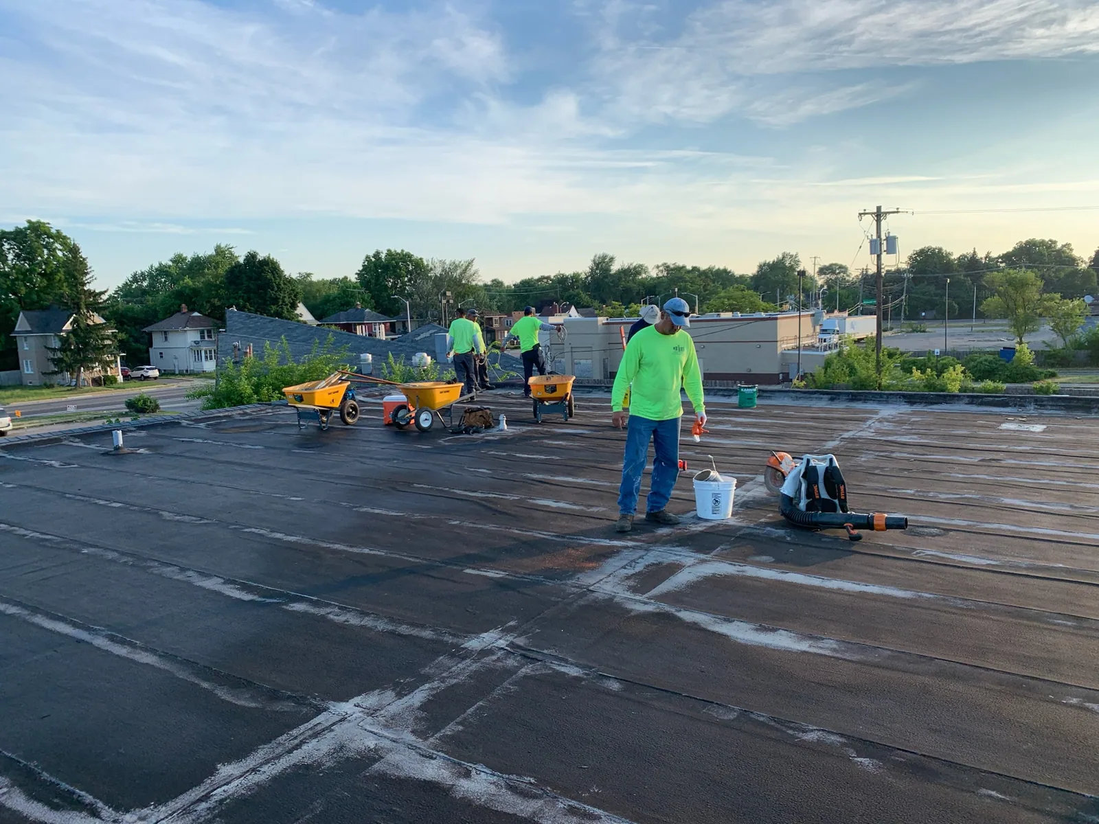 Commercial Roof Replacement in Mesquite, TX