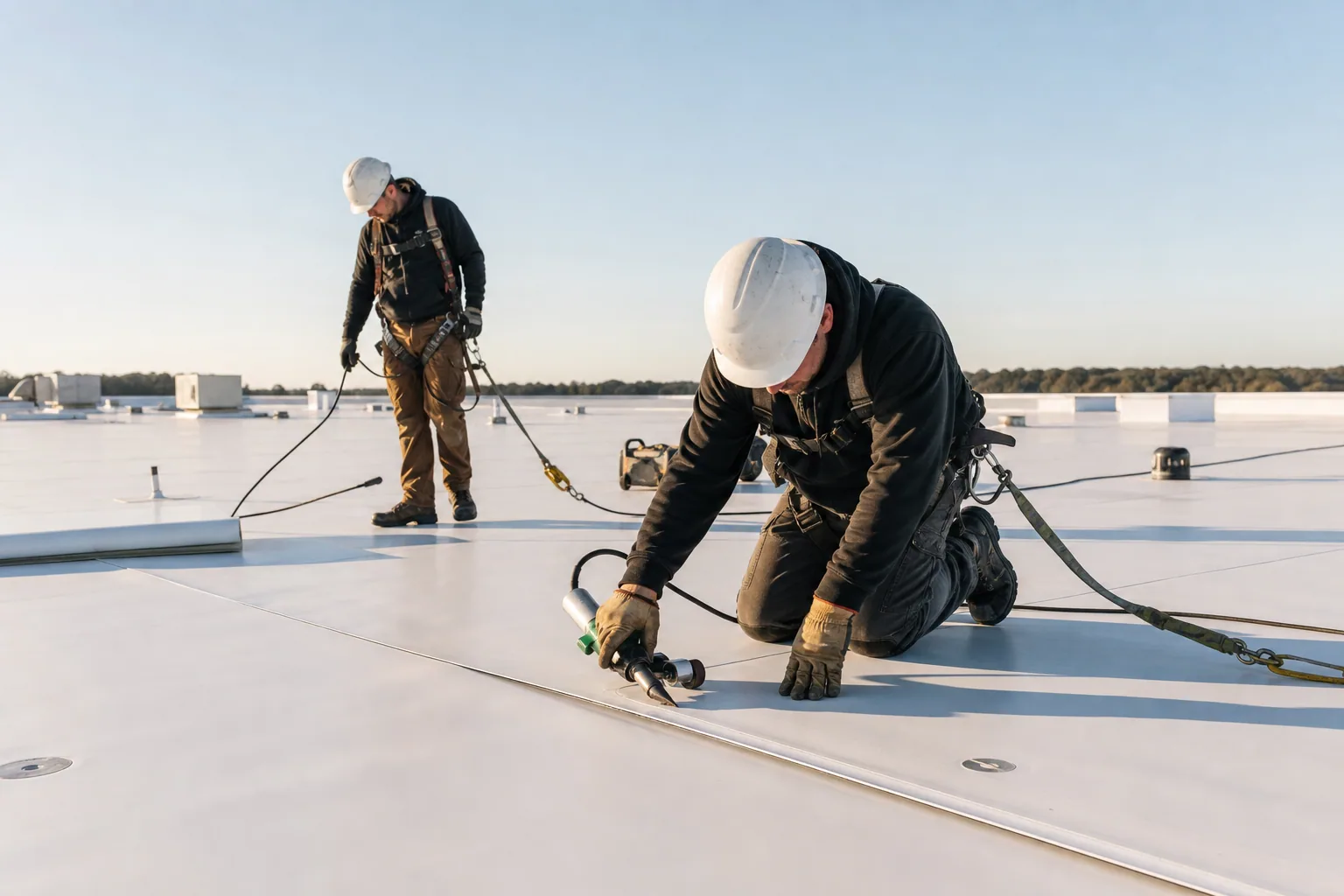 Commercial Cool Roof Installation in Mesquite, TX