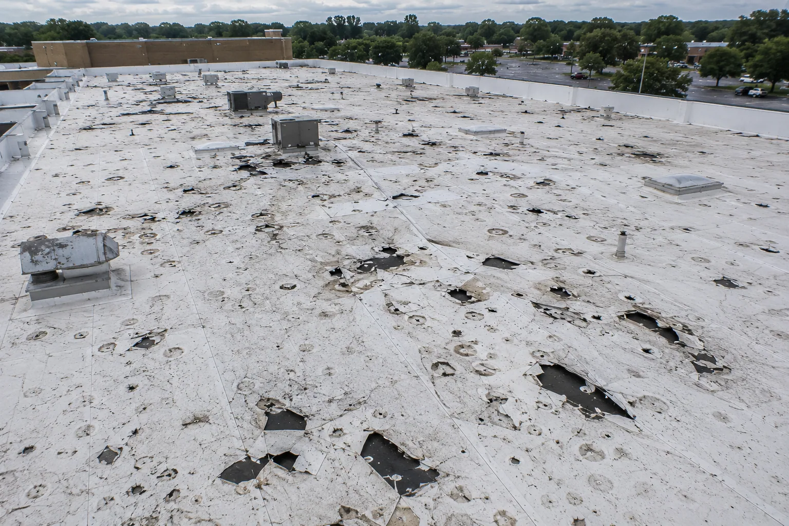 Commercial Roof Insurance Claim Assistance in Mesquite, TX