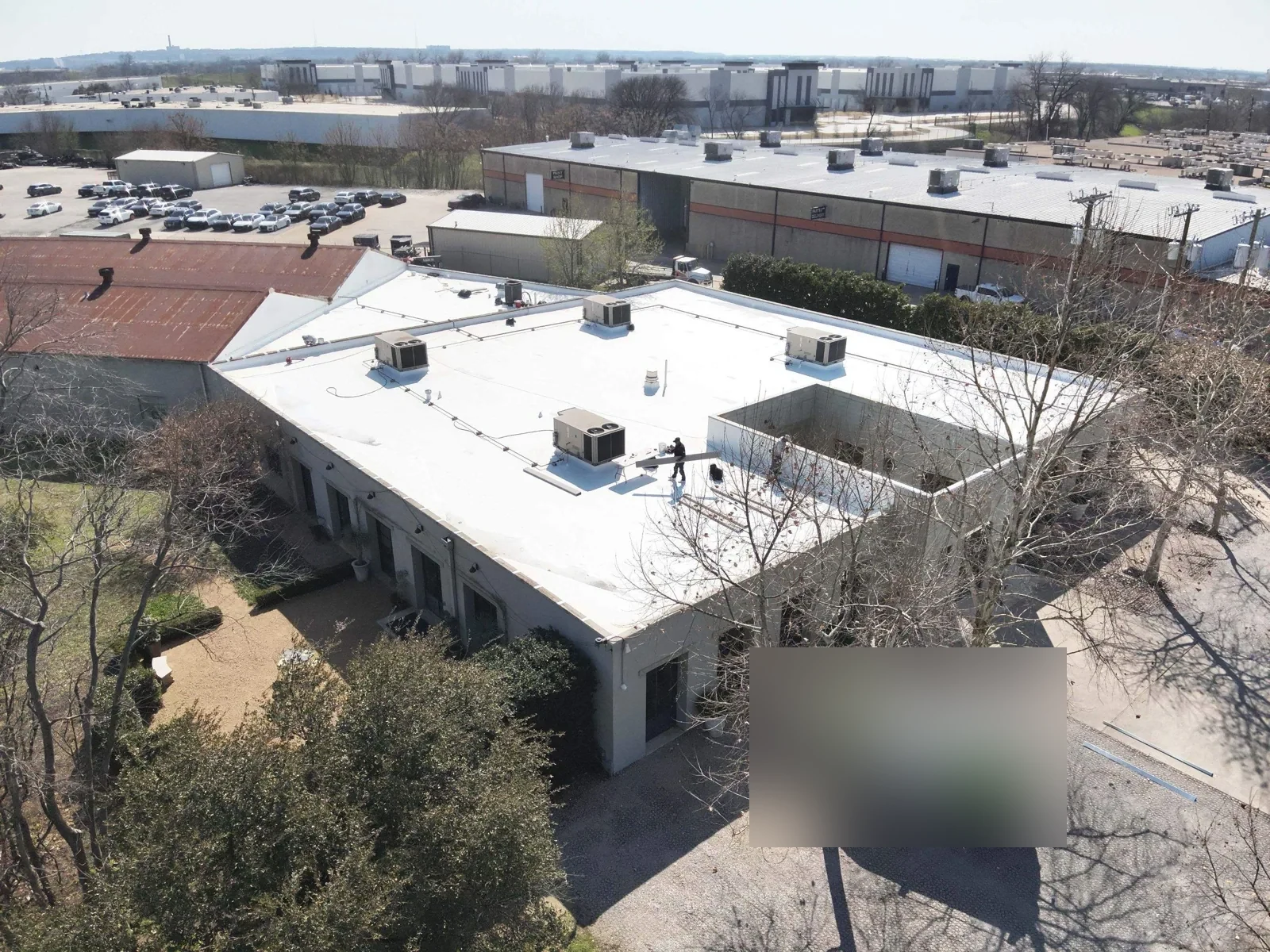 Commercial Roof Recover and Overlay in Mesquite, TX