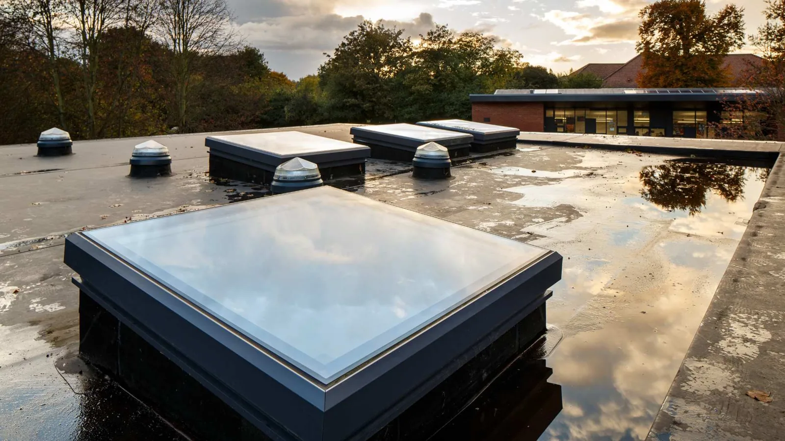 Commercial Skylight and Penetration Flashing in Mesquite, TX